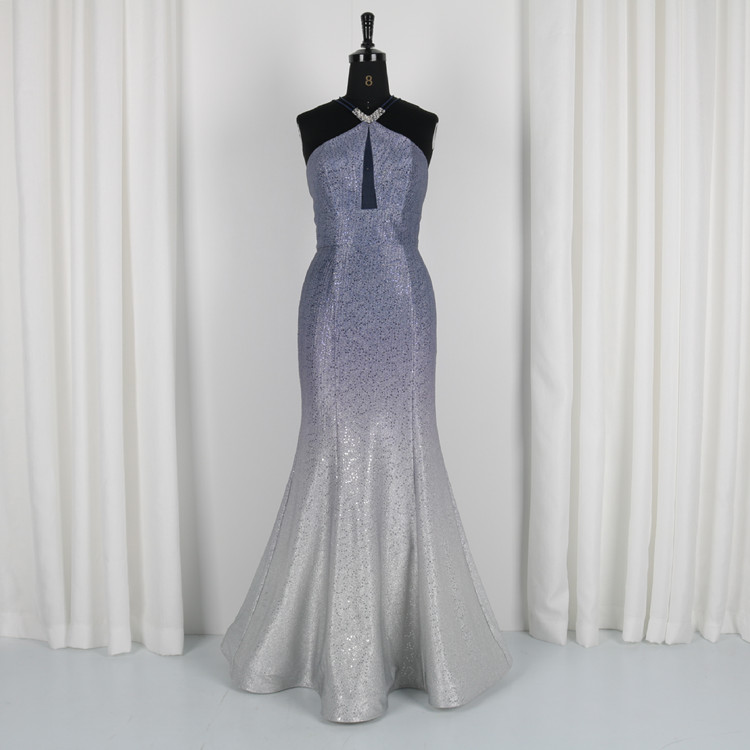 Ladies Vestido De Fiesta Ombre Women Mermaid Prom Evening Dress Party Dresses Long Evening Elegant Dress